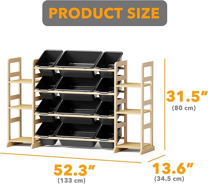 SpaceAid Toy Storage Organizer - Image 2