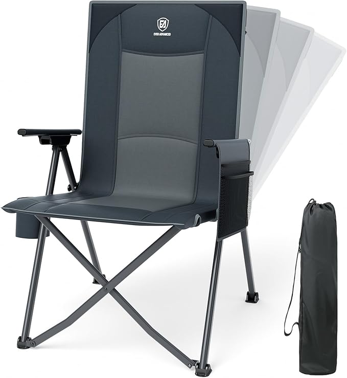 EVER ADVANCED Reclining Camping Chairs by EVERADVANCED