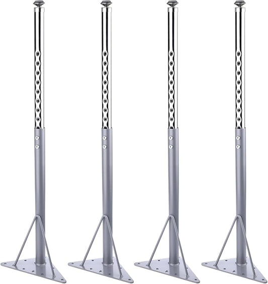 KAZAKA Adjustable Table Legs, 20-30 inch by KAZAKA