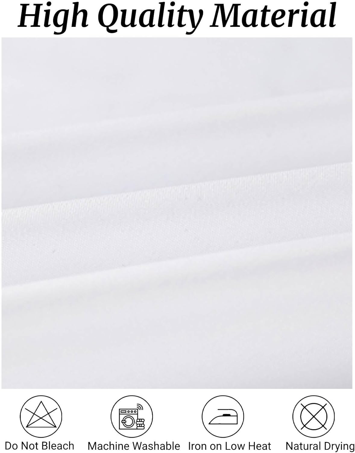 Fokitut 6 Pack Round Tablecloth, 70 Inch, Stain Resistant and Wrinkle Polyester Table Cloth, Fabric Table Cover for Kitchen Dining, Wedding, Party, Holiday Dinner-White