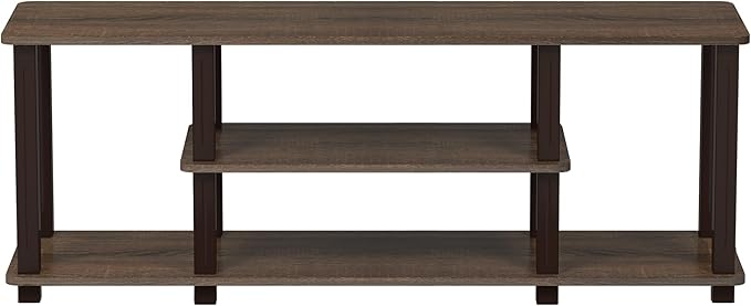 Furinno Turn-N-Tube No Tools 3D 3-Tier Entertainment TV Stand up to 50 inch TV - Image 5