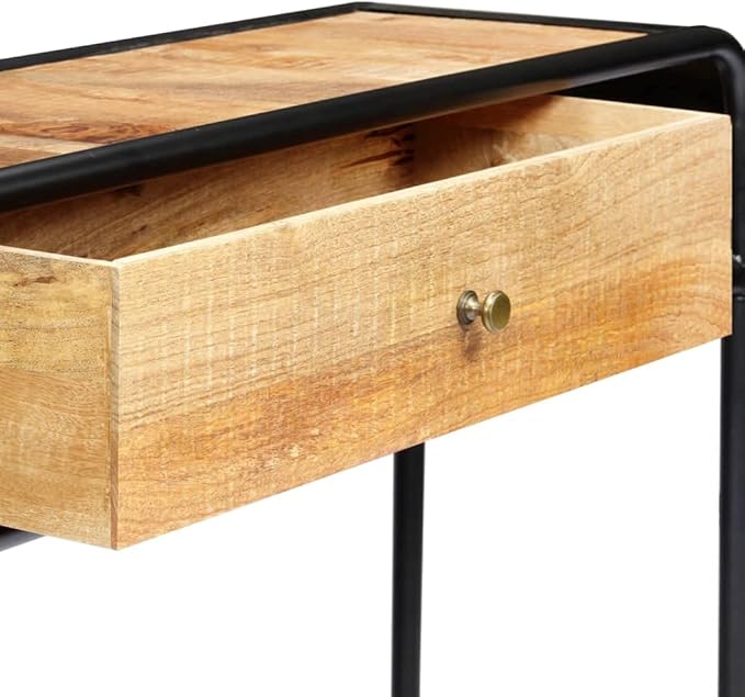 Console Table 46.5"x11.8"x29.5" Solid Mango Wood, End Tables, Accent Tables - Image 8