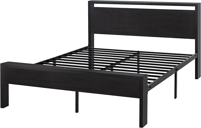 SHA CERLIN 14 Inch Full Size Metal Platform Bed Frame - Image 8