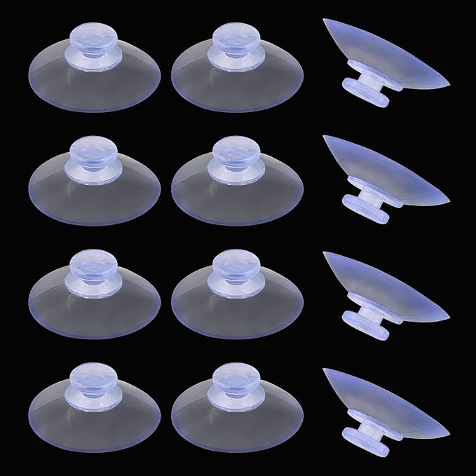30 Pack Glass Table Suction Cups - 20mm Rubber Suckers Without Hooks - Image 2