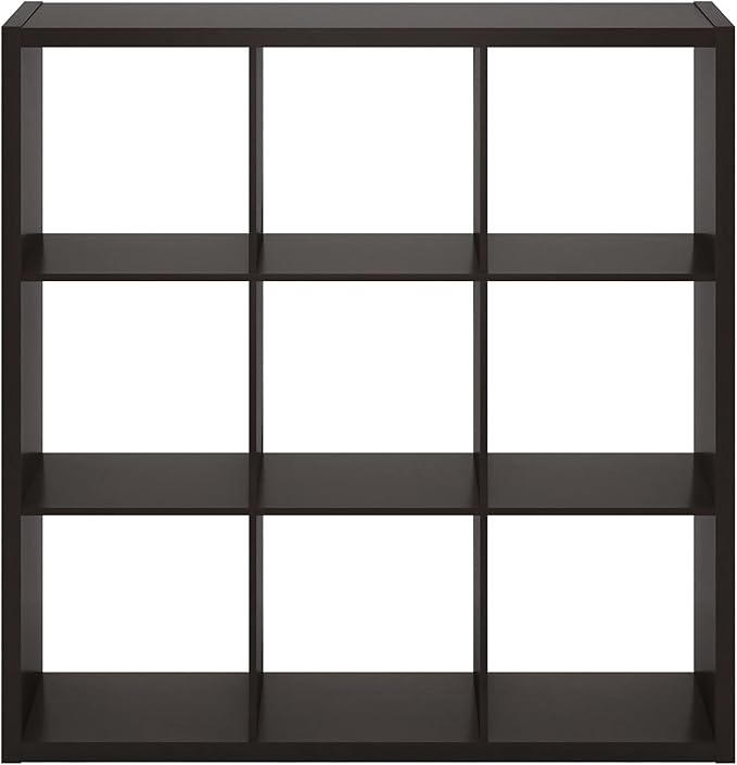 Furinno CUBICLE Book Shelf, 9-Cube Bookshelf, Extra Thick Frame Reversible - Image 11