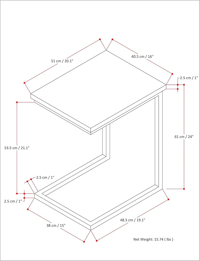SIMPLIHOME Skyler C-Side Table - Image 3