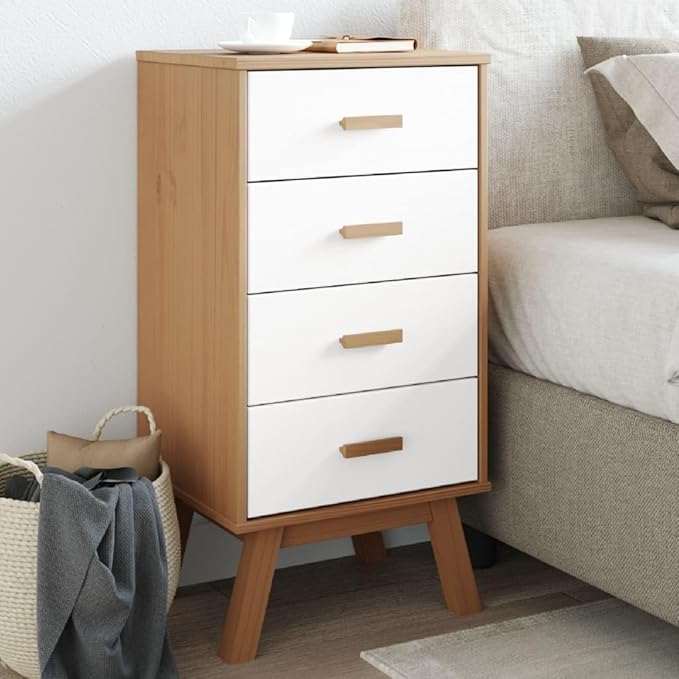 Scandinavian Style Bedside Table - Image 2