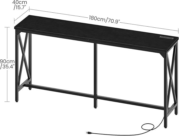 CHOEZON 70.9'' Bar Table, Kitchen Dining Table - Image 5