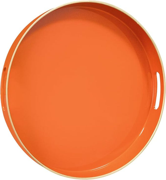 MAONAME 13" Round Tray, Modern Decorative Trays by MAONAME