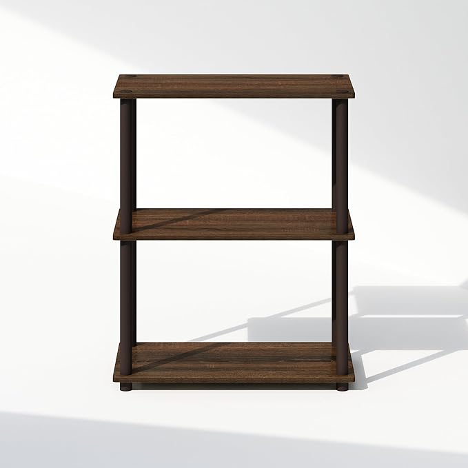 Furinno Turn-N-Tube Book Shelf, 3-Tier Bookshelf, Bookcase - Image 6