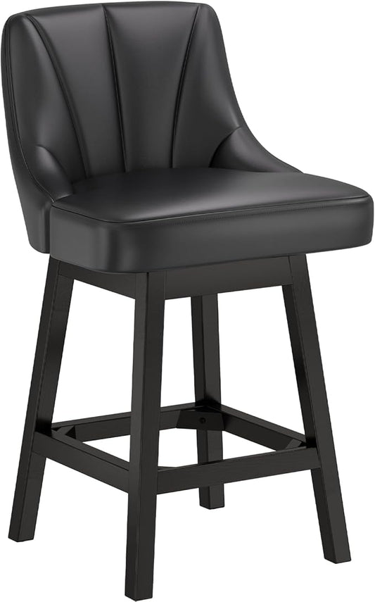 YaFiti Swivel Bar Stool 1 Pcs, 26 Inch Counter Height Bar Stools by YaFiti