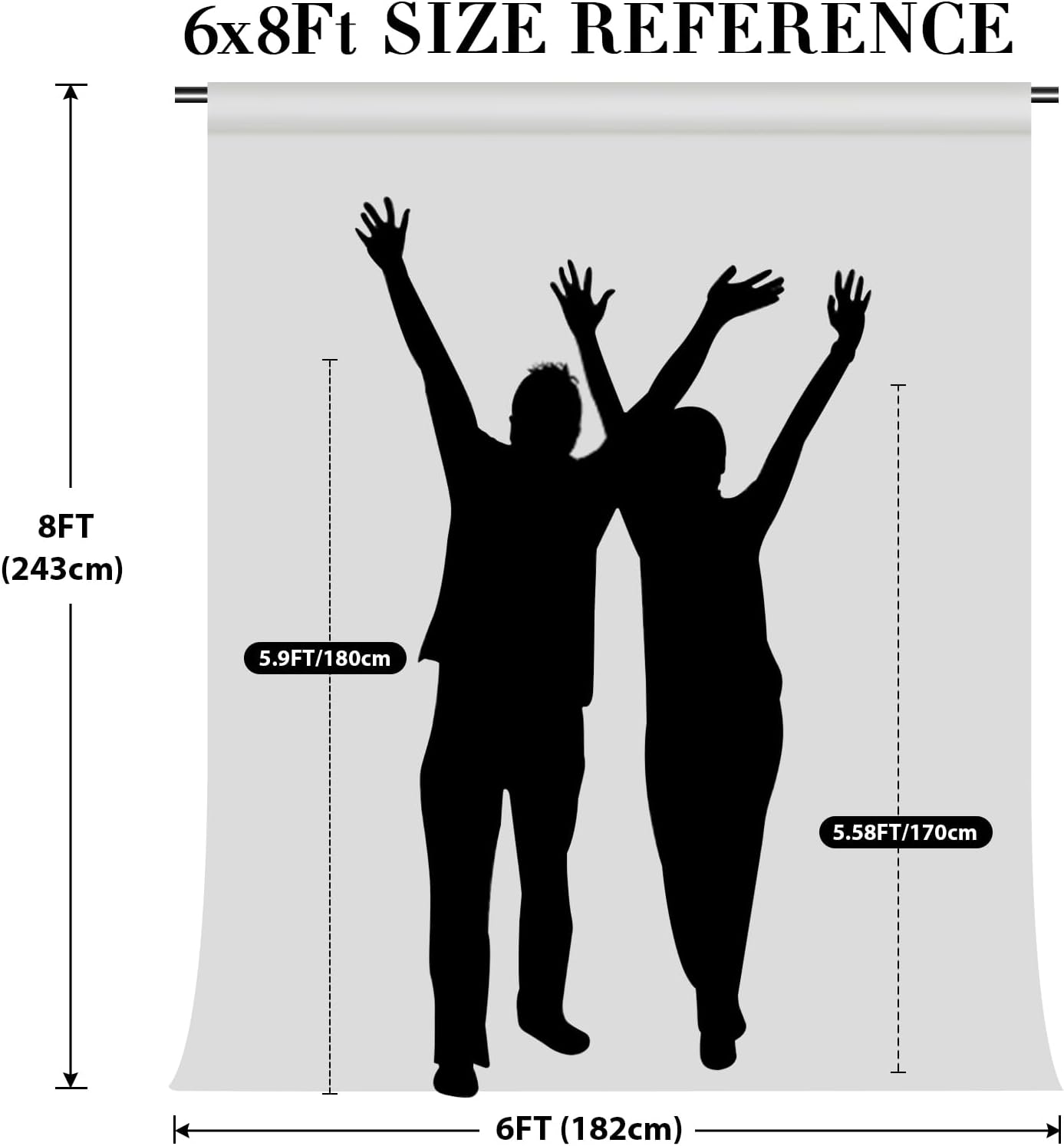 Eternal Beauty Fuchsia Pink Sequin Backdrop, 6x8 Ft Glitter Background Curtains for Shimmer Photography Party Wedding Birthday Back Drop Decor