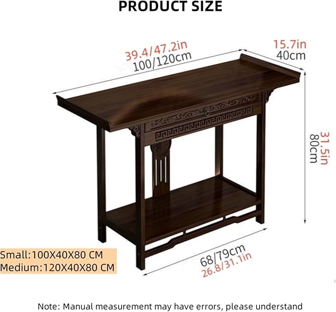 Forbidden City Asian Console Table Hallway Table - Image 2