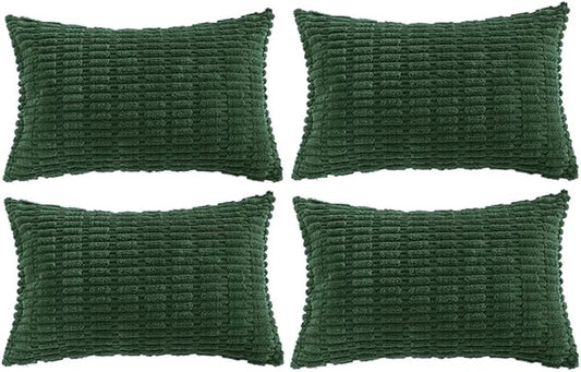 Fancy Homi 4 Packs Decorative Throw Pillow Covers by Fancy+Homi
