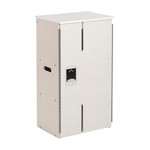 ECR4Kids Wooden Pretend Play Kitchen Refrigerator by ECR4Kids