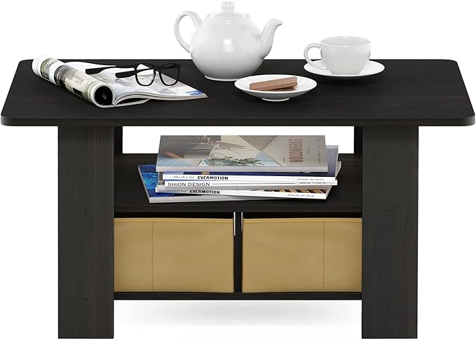 Furinno Andrey Coffee Table, Small Modern Center Table - Image 6