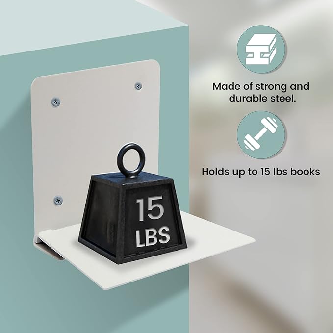 STORAGE MANIAC Floating Book Shelves - Image 4