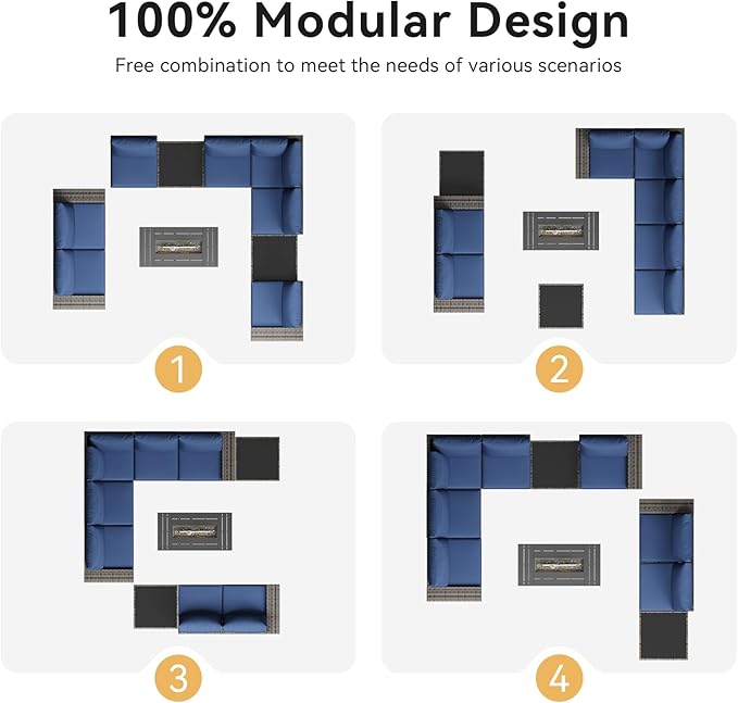 Aoxun Patio Furniture Sets - Image 11