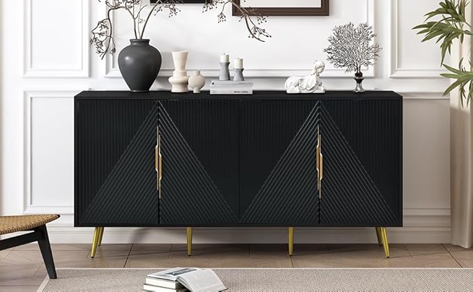 Stylish Swith Wave Geometric Design, Conical Legs, Adjustable, Suitable - Image 4