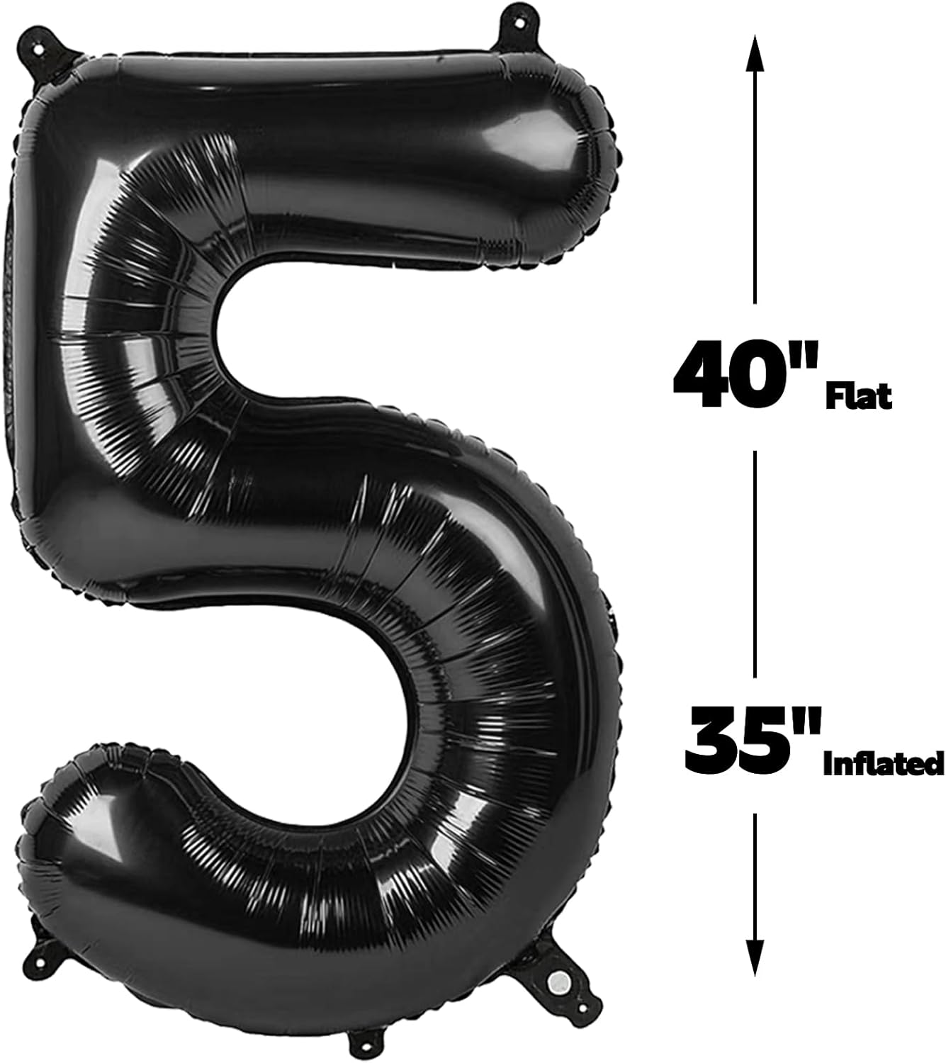 Black Number 50 Balloon 40 Inch Birthday Decorations, Number 50 Balloon Birthday Party Decorations, Anniversary Decorations Graduations Party Supplies