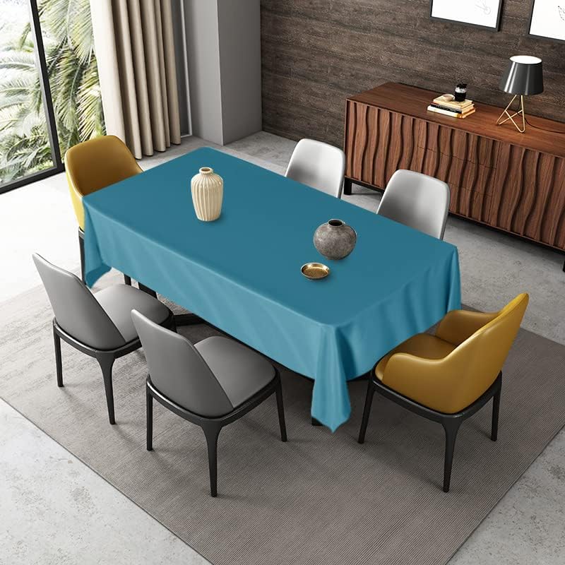 Fitable Square Tablecloth 60x60 inch Tablecloth Stain and Wrinkle Resistant Washable Polyester Table Cloth for Buffet Parties and Camping, Teal