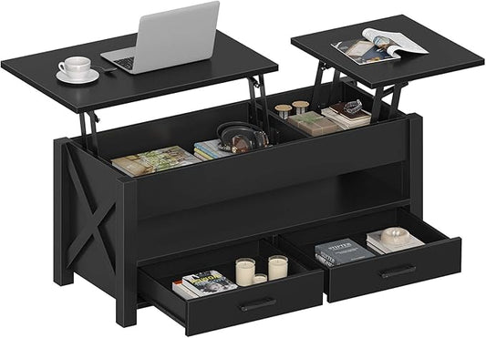 Seventable Coffee Table, 47.2" Lift Top Coffee Table by Seventable