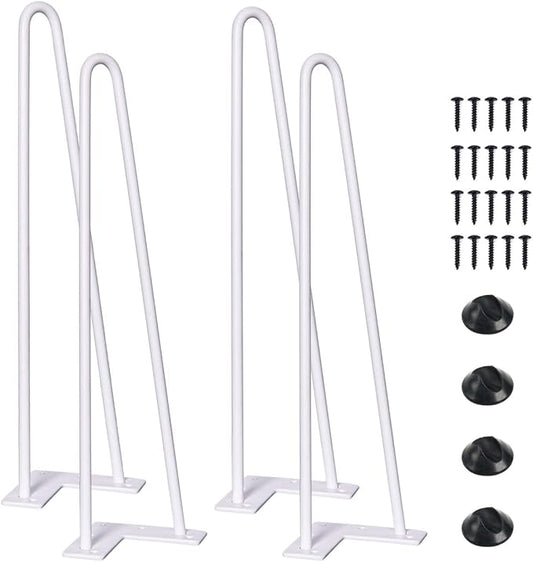 SMARTSTANDARD 14 Inch Heavy Duty Hairpin Furniture Legs, Metal Home DIY Projects by SMARTSTANDARD