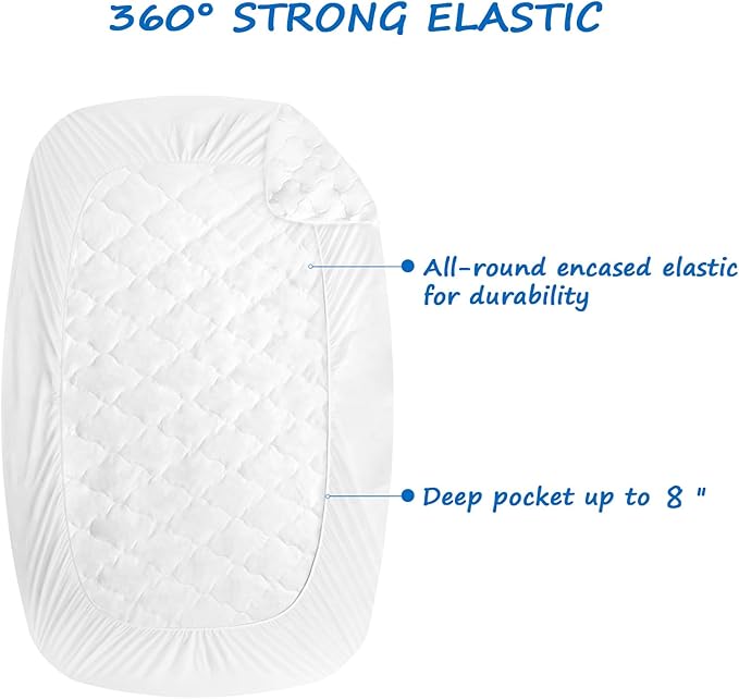 Sofa Bed Queen Mattress Pad Waterproof Mattress Protector, Sleeper Sofa - Image 5