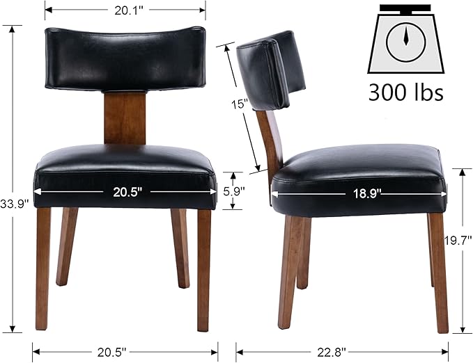 VESCASA Upholstered Dining Chairs - Image 7