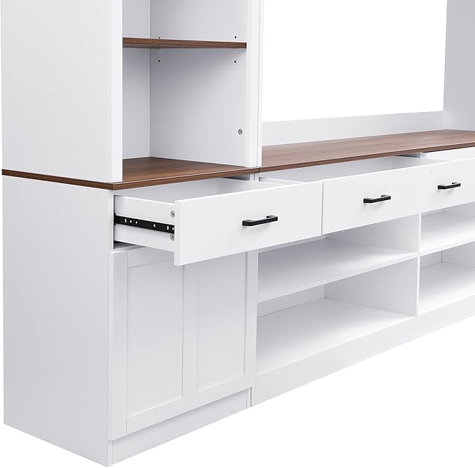 Merax Modern 4 Piece TV Stands - Image 7