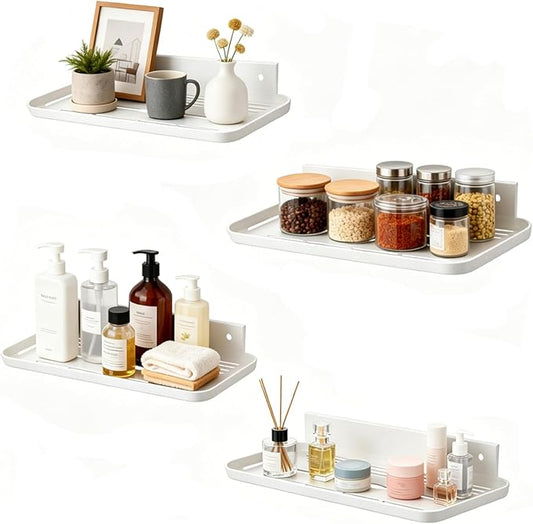 Floating Shelves for Wall, Wall Mounted Floating Shelves, Bathroom Shelf by Laoyello