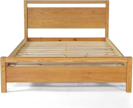 Grain Wood Furniture Loft Queen Size Solid Wood Bed by GrainWoodFurniture