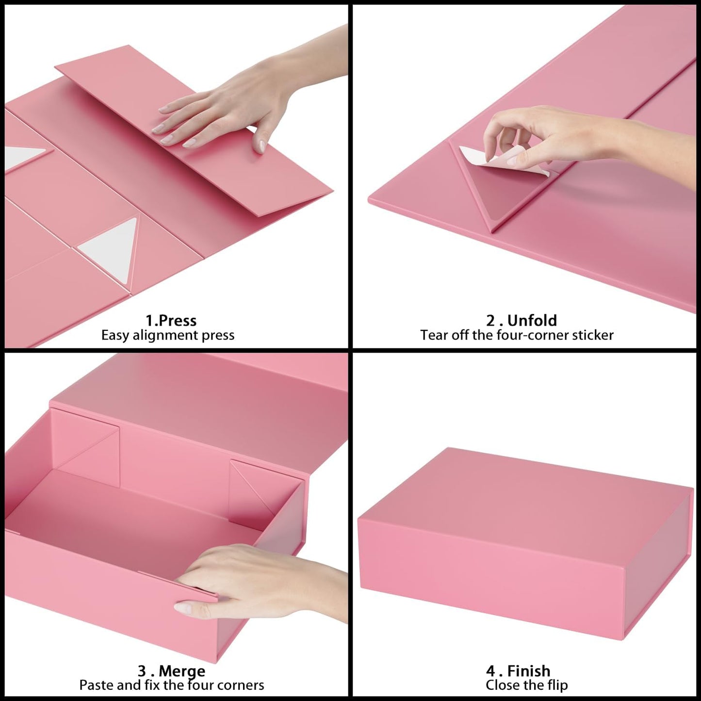 Gift Boxs 11.9" x 8.5" x 3.3" with Magnetic Closure Lid Gift Boxs for Presents,Bridesmaid Gifts Box,Cute Box,Birthday Gift box,Luxury for Gift Packaging, Magnetic Gift Box for Wrapping Gifts