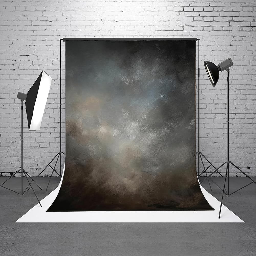 5x7ft Fabric Abstract Backdrop for Photography Vintage Portrait Old Master Background for Studio Prop