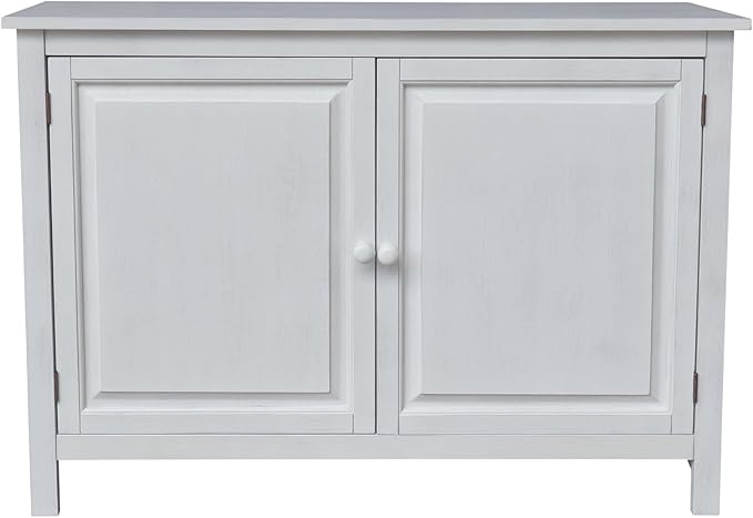 International Concepts 34" High Solid Wood Hall Storage Cabinet Cupboard - Image 3
