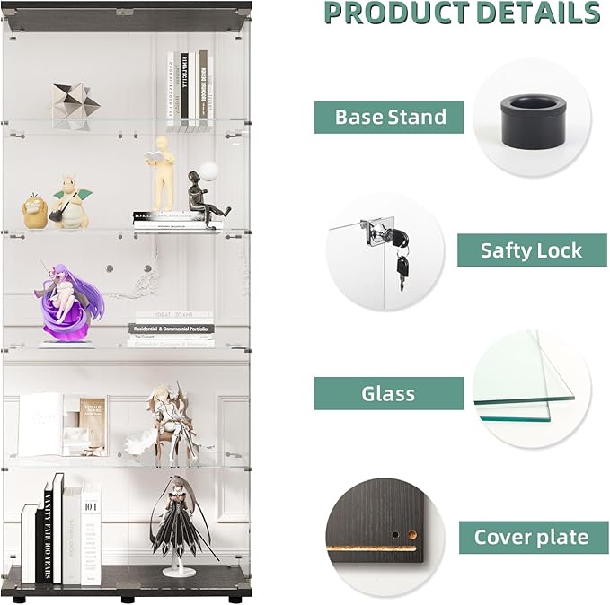 FANYUSHOW Glass Display Cabinet - Image 5
