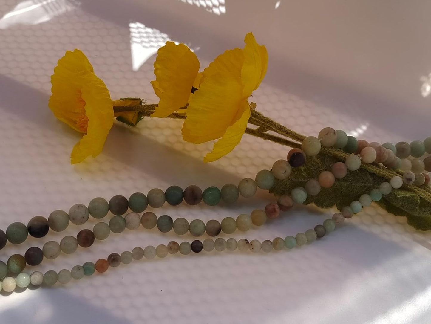 Stone Beads 8mm 100pcs Amazonite Beads Round Loose Gemstones Beads for Bracelet Necklace Jewelry Making (8mm, 60810 Amazonite)