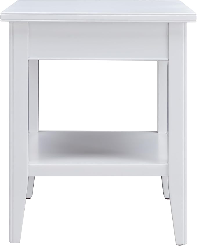 Leick Home Laurent 20 in. Solid Wood End Table - Image 6