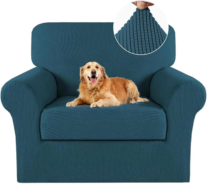 Turquoize 2 Piece Chair Covers Chair Slipcovers by Turquoize