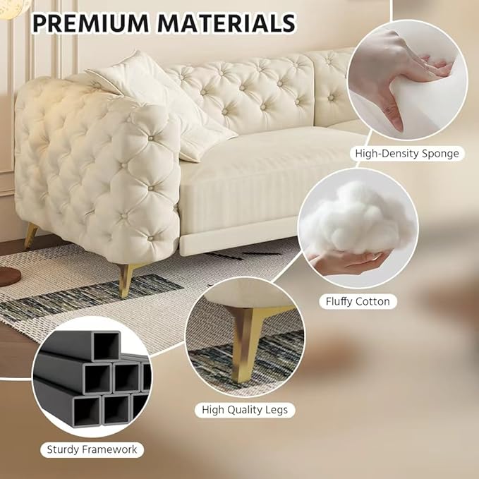 97.7" Convertible Queen Sleeper Sofa - Image 7