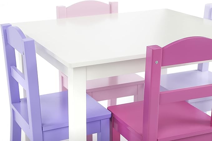 Humble Crew Kids Table and Chair Set, Toddler Activity Table - Image 7