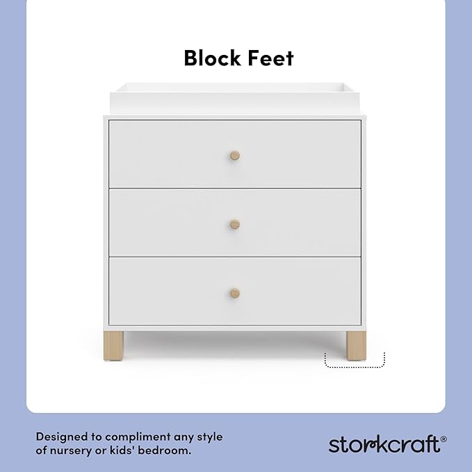 Storkcraft California 3-Drawer Chest - Image 4