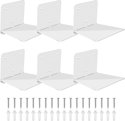 FENTEC Floating Book Shelves for Wall, Wall Mounted Invisible Floating Bookshelf by Fentec