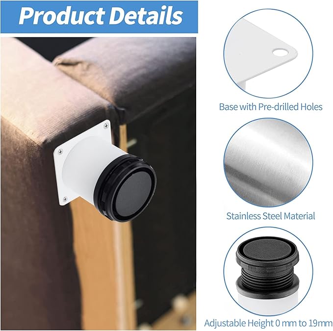 2.5 Inch Metal Furniture Legs - Image 3