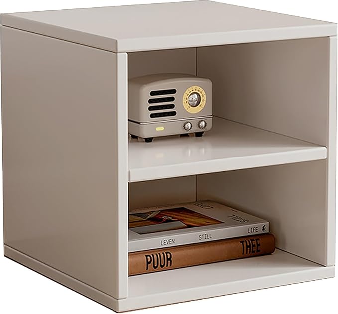 Versatile wooden storage cabinet, space-saving modular organizer by Unknown