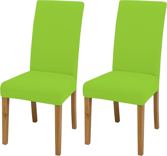 BIETYONE Stretch Dining Chair Covers Set of 2, Soft Removable Washable Kitchen by BIETYONE