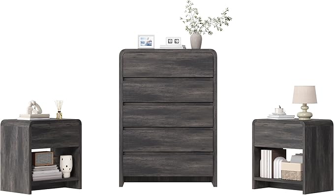 AMERLIFE Modern 3-Piece Bedroom Furniture Set - Image 9