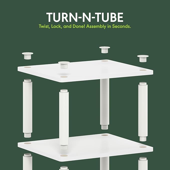 Furinno Just Turn-N-Tube Open Storage Nightstand, 1 Pack - Image 8