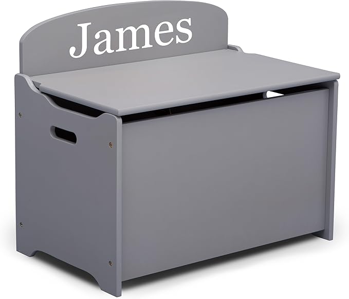 Delta Children Personalized MySize Deluxe Toy Box - Image 5