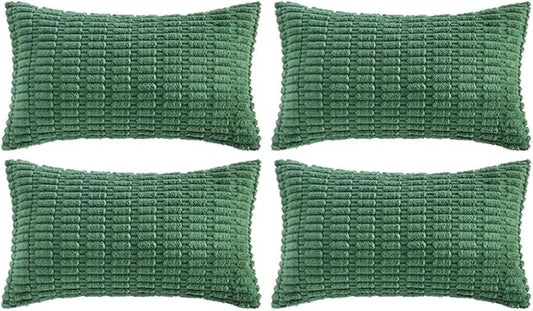 Fancy Homi 4 Packs Decorative Throw Pillow Covers by Fancy+Homi
